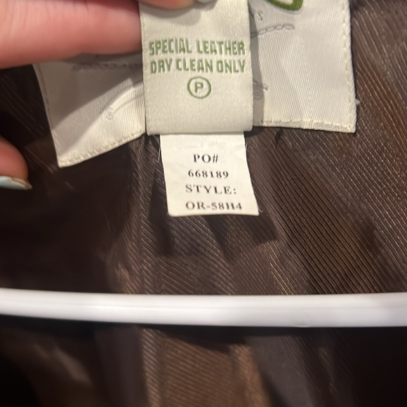 Orvis rare leather coat - Picture 11 of 12